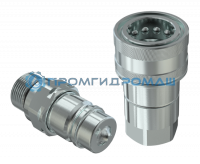 Розетка BRS 1/4" NPTF ISO A/Китай
